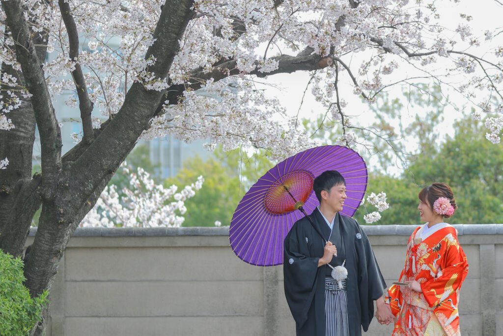 名古屋で桜ロケ撮影