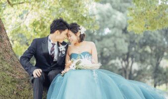 庄内緑地公園洋装ロケーション前撮りレポ《ウェディングフォト》