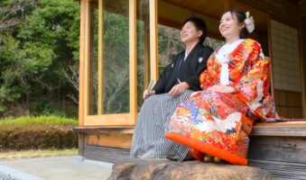 東山植物園和装ロケーション前撮りレポ～宗節庵～《茶室でウェディングフォト》