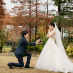 フラリエで前撮りウェディングフォト・プロポーズ