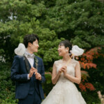 フラリエで前撮りウェディングフォト・風船プロップス